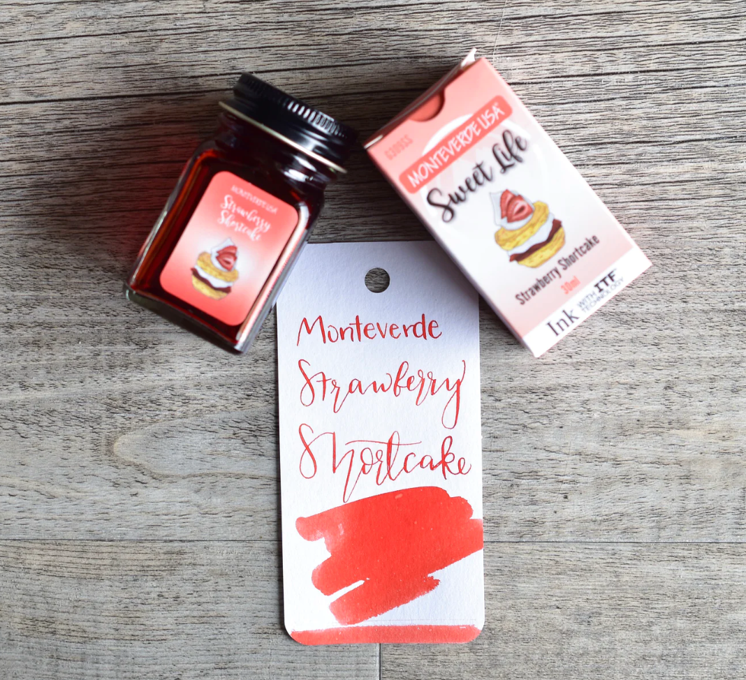 Monteverde Sweet Life Ink Bottle — Monteverde fountain pen ink — premium bottled ink for writing, at Cityluxe Singapore