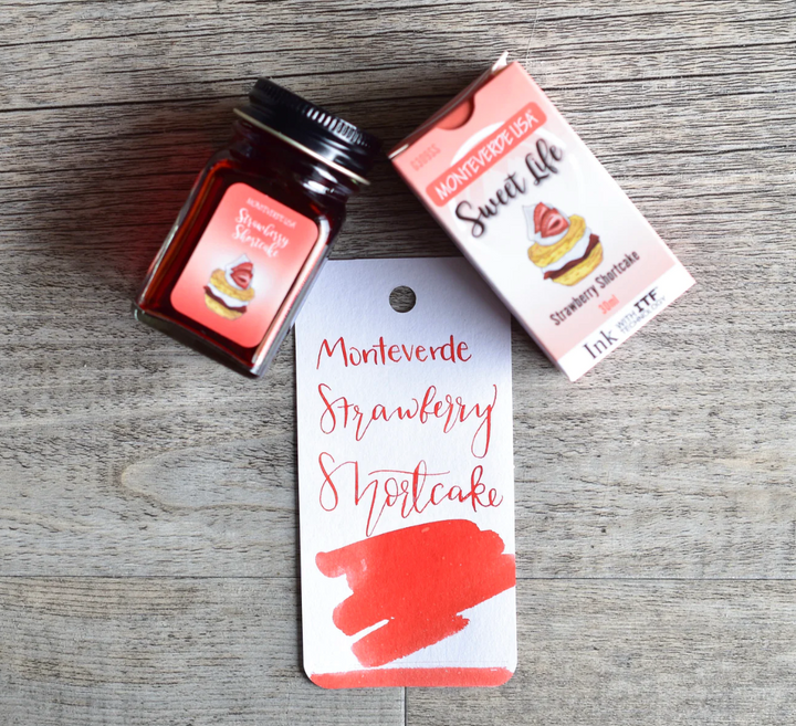 Monteverde Sweet Life Ink Bottle — Monteverde fountain pen ink — premium bottled ink for writing, at Cityluxe Singapore