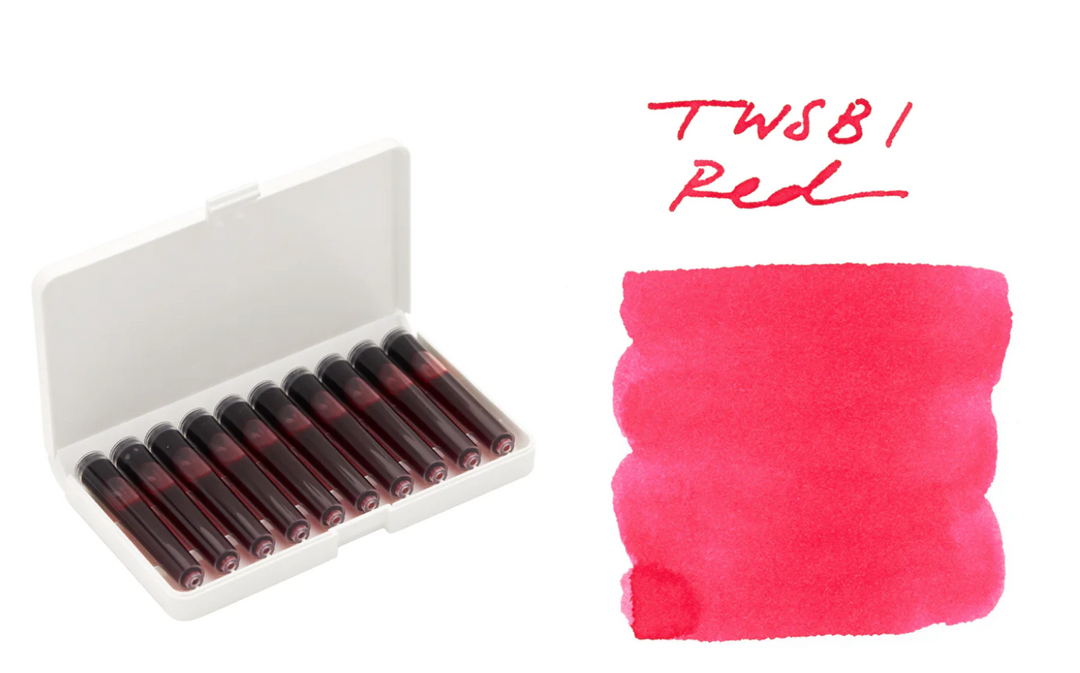 TWSBI Ink Cartridge (Pack of 10) — TWSBI fountain pen ink — premium bottled ink for writing, at Cityluxe Singapore