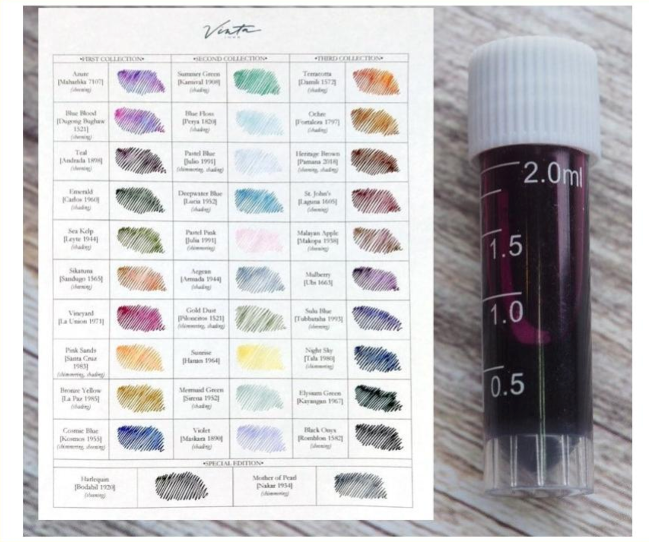 Vinta Inks Assorted Ink Sample 5ml - Random Color – Cityluxe