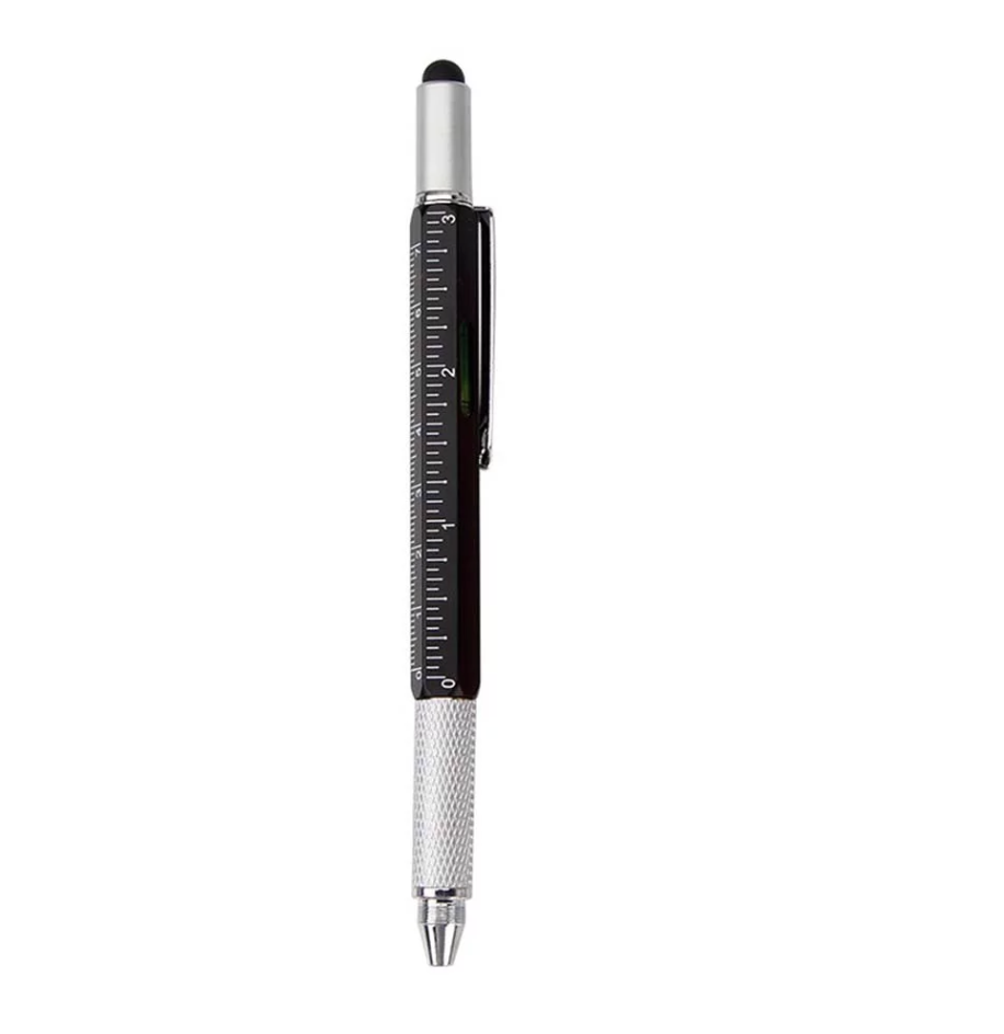 Monteverde S-115 7-in-1 Plastic Tool Ballpoint Pen with Stylus Black — Monteverde ballpoint pen — reliable smooth-writing everyday pen, at Cityluxe Singapore