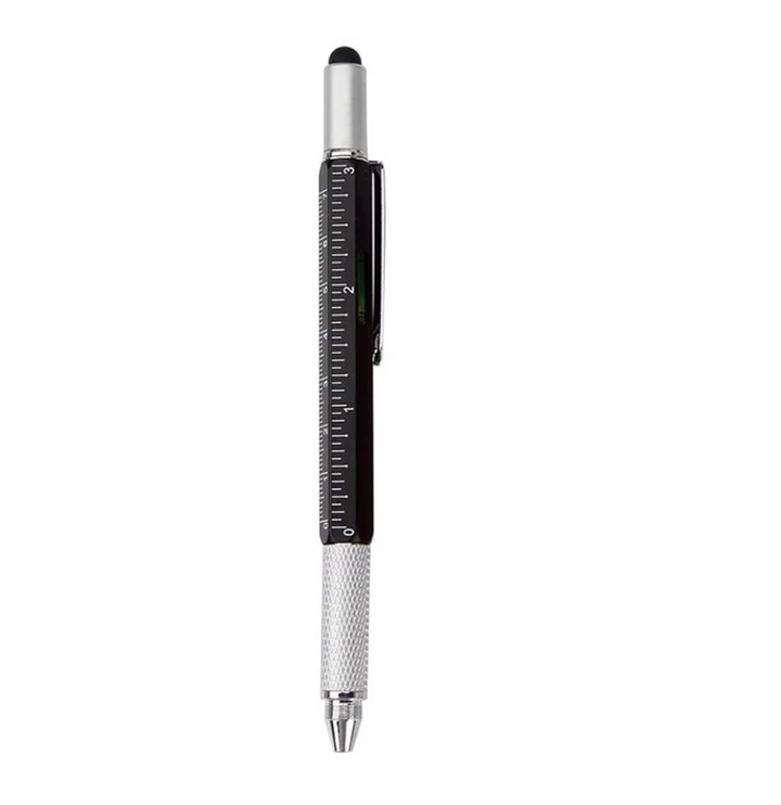 Monteverde S-115 7-in-1 Plastic Tool Ballpoint Pen with Stylus Black — Monteverde ballpoint pen — reliable smooth-writing everyday pen, at Cityluxe Singapore
