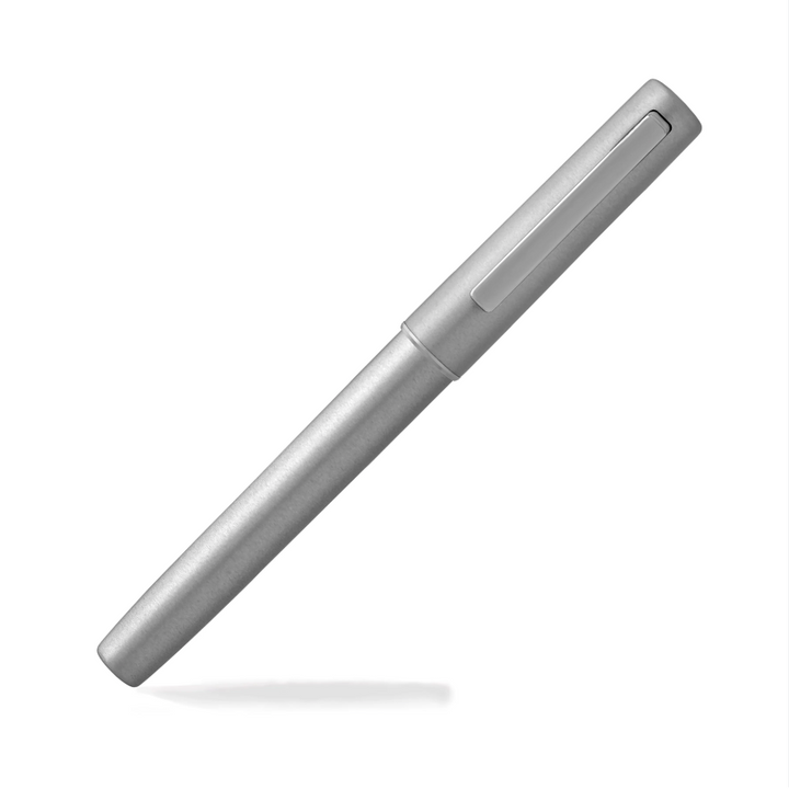 Lamy Aion Rollerball Pen Olivesilver — Lamy rollerball pen — fluid gel ink writing instrument, at Cityluxe Singapore
