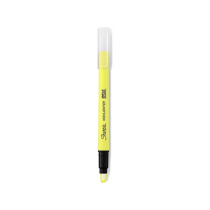 Sharpie Highlighter Clearview Stick Assorted 3CT - (Yellow, Pink, Green)
