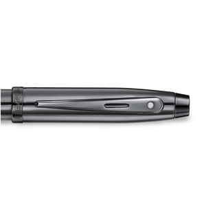 Sheaffer 100 9375 Rollerball Pen - Ionic Gunmetal Grey with Shiny PVD Trims
