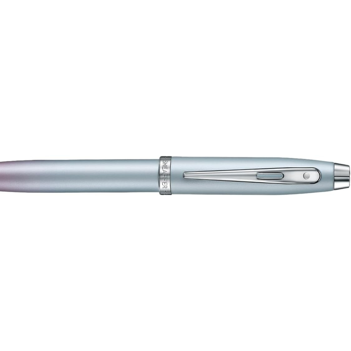 Sheaffer 100 9376 Expressions Blue and Pink Pearlised Gradient Ballpoint Pen with Chrome-plated Trims (WW31 Expressions) — Sheaffer ballpoint pen — reliable smooth-writing everyday pen, at Cityluxe Si