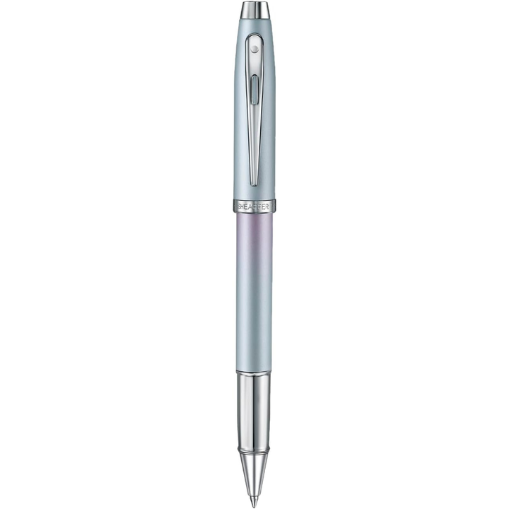 Sheaffer 100 9376 Expressions Blue and Pink Pearlised Gradient Rollerball Pen with Chrome-plated Trims (WW31 Expressions) …
