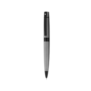 Sheaffer 300 E9345 Ballpoint Pen - Matte Gray Lacquer with Polished Black Trims