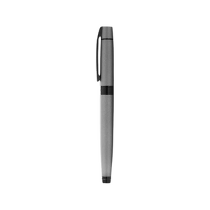 Sheaffer 300 E9345 Rollerball Pen - Matte Gray Lacquer with Polished Black Trims