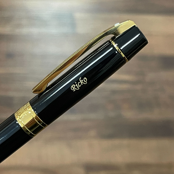 이미지를 갤러리 뷰어에 로드 , Sheaffer 300 E9325 Rollerball Pen - Glossy Black with Gold-tone Trims
