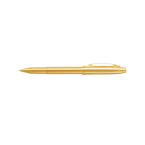 Sheaffer 100 E9372 Rollerball Pen - PVD Gold with PVD Gold-tone Trims