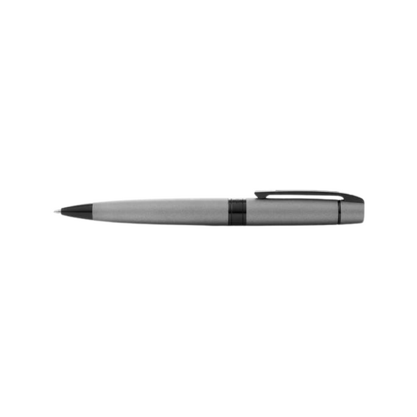 Load image into Gallery viewer, Sheaffer 300 E9345 Ballpoint Pen - Matte Gray Lacquer with Polished Black Trims
