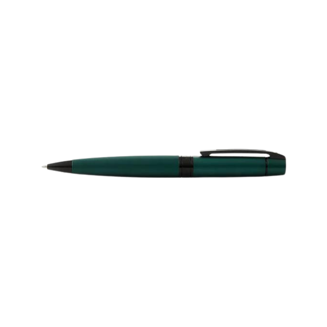 Sheaffer 300 E9346 Matte Green With Black Trims Ballpoint Pen (WW30) — Sheaffer ballpoint pen — reliable smooth-writing everyday pen, at Cityluxe Singapore