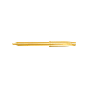 Sheaffer 100 E9372 Rollerball Pen - PVD Gold with PVD Gold-tone Trims