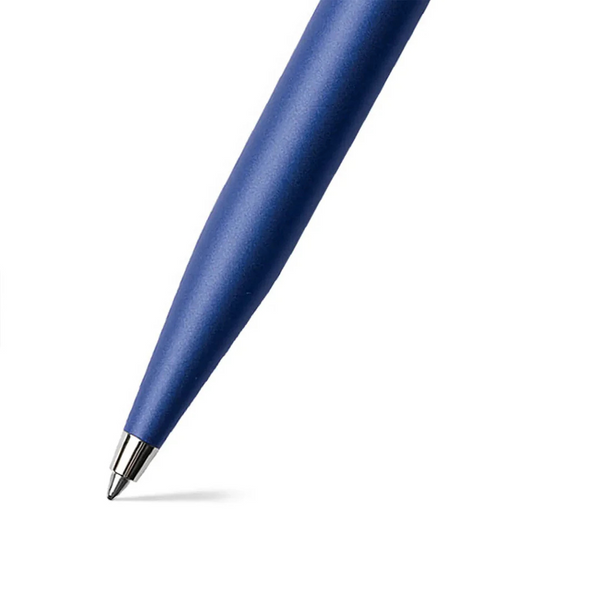将图片加载到图库查看器，Sheaffer Gift Set VFM Ballpoint Pen Neon Blue with Chrome Trims and Small Notebook
