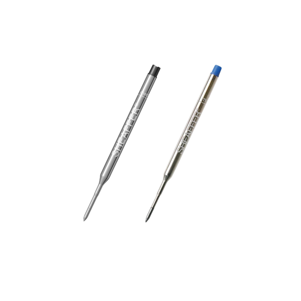 Load image into Gallery viewer, Sheaffer &quot;K&quot; Style Ballpoint Pen Refill Blister Card - Blue &amp; Black Medium
