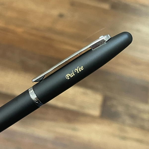 将图片加载到图库查看器，Sheaffer VFM E9405 Rollerball Pen - Matte Black with Chrome Plated Trims
