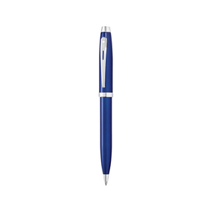 Sheaffer 100 Glossy Blue Lacquer CT Ballpoint Pen
