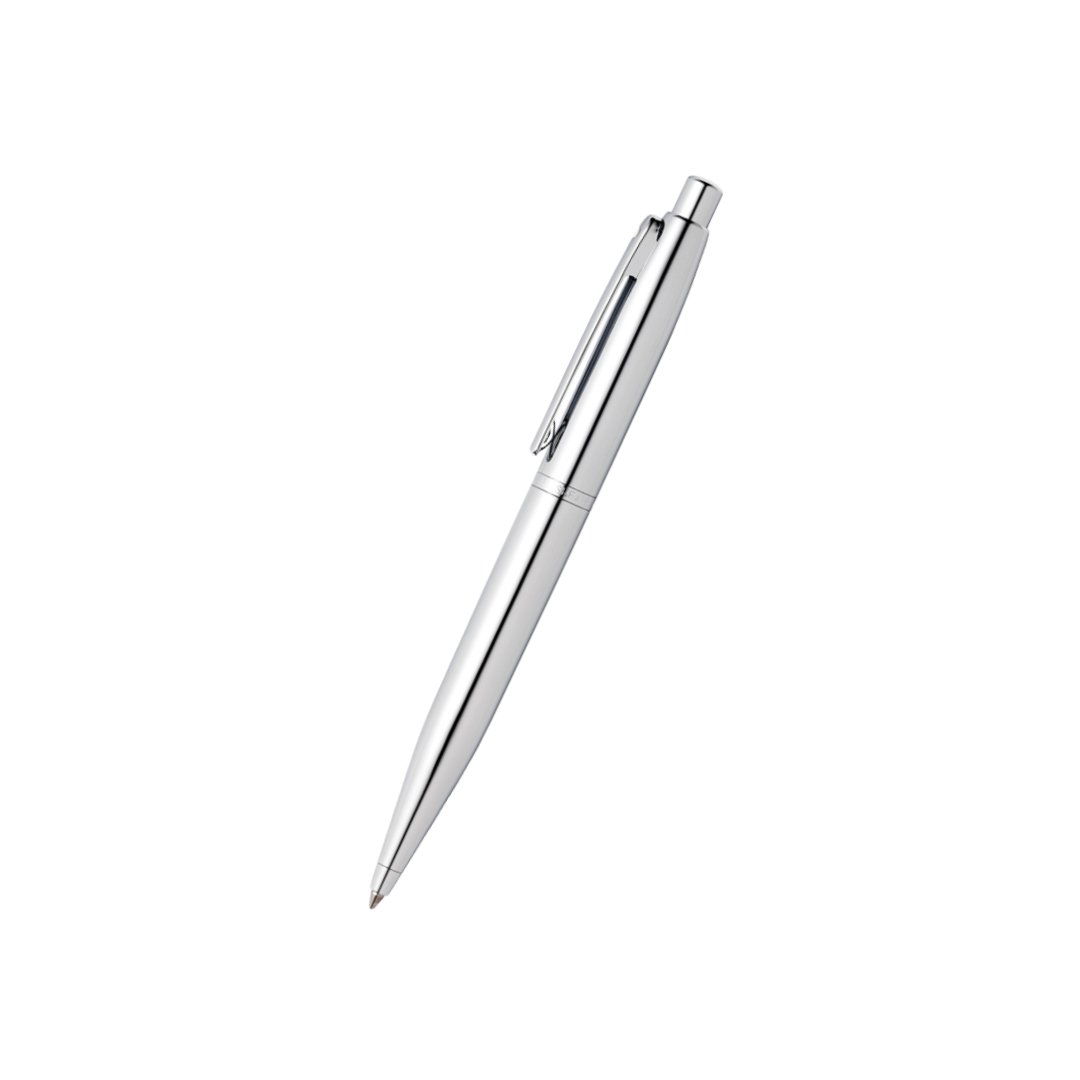 Sheaffer VFM E9421 Ballpoint Pen - Polished Chrome with Chrome Plated Trims