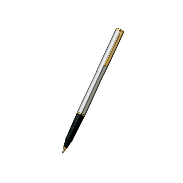 Load image into Gallery viewer, Sheaffer Agio Brushed Chrome GT Rollerball Pen
