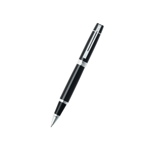 Sheaffer 300 E9312 Rollerball Pen - Glossy Black with Chrome Plated Trims