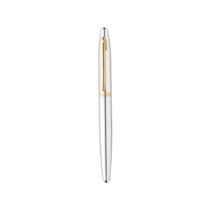 Sheaffer  VFM E9422 Polished Chrome with Gold Trims Rollerball Pen (WW31)