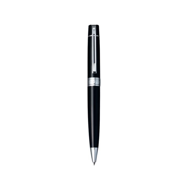 Sheaffer 300 E9312 Glossy Black With Chrome Trim Ballpoint Pen (WW30)