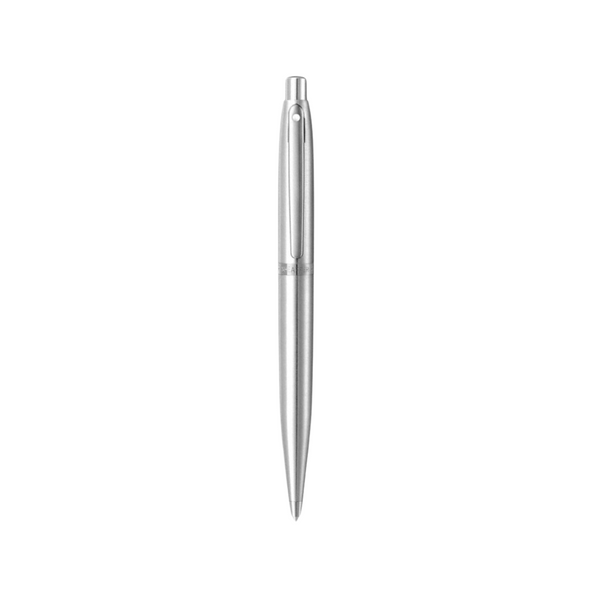 Load image into Gallery viewer, Sheaffer VFM E9426 Ballpoint Pen - Brushed Chrome with Chrome Trims
