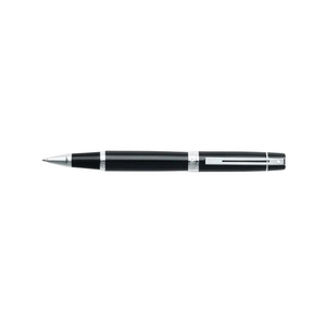 Sheaffer 300 E9312 Rollerball Pen - Glossy Black with Chrome Plated Trims