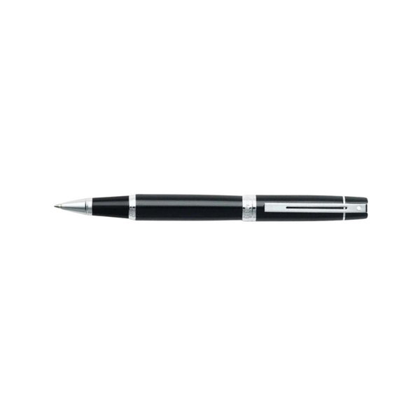 이미지를 갤러리 뷰어에 로드 , Sheaffer 300 E9312 Rollerball Pen - Glossy Black with Chrome Plated Trims
