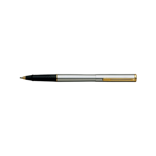 Load image into Gallery viewer, Sheaffer Agio Brushed Chrome GT Rollerball Pen
