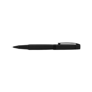 Sheaffer 300 E9343 Rollerball Pen - Matte Black Lacquer with Polished Black Trims