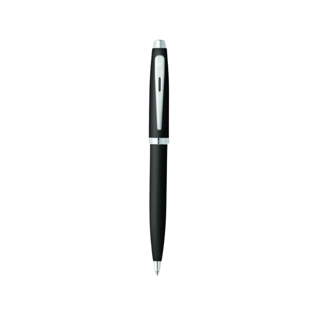 Sheaffer 100 E9317 Matte Black With Chrome Trims  Ballpoint Pen (WW30)