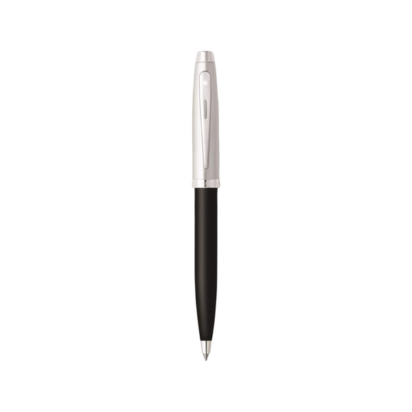 Load image into Gallery viewer, Sheaffer 100 Black Lacquer CT Ballpoint Pen
