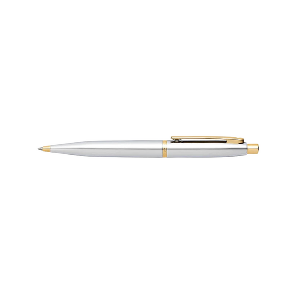 Load image into Gallery viewer, Sheaffer VFM E9422 Ballpoint Pen - Polished Chrome with Gold Plated Trims
