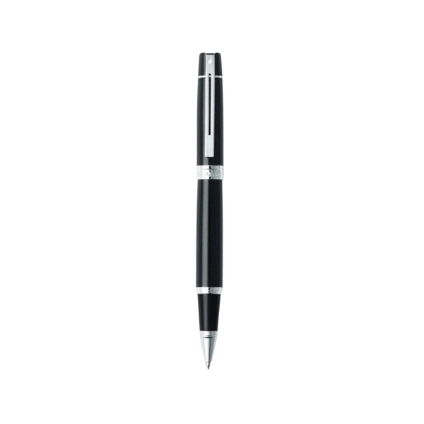 이미지를 갤러리 뷰어에 로드 , Sheaffer 300 E9312 Rollerball Pen - Glossy Black with Chrome Plated Trims
