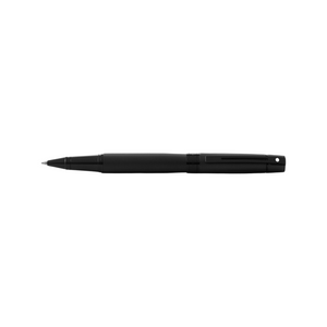 Sheaffer 300 E9343 Rollerball Pen - Matte Black Lacquer with Polished Black Trims