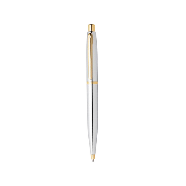 Load image into Gallery viewer, Sheaffer VFM E9422 Ballpoint Pen - Polished Chrome with Gold Plated Trims
