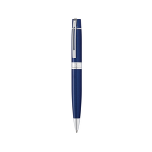 Sheaffer 300 E9341 Ballpoint Pen - Glossy Blue with Chrome Plated Trims