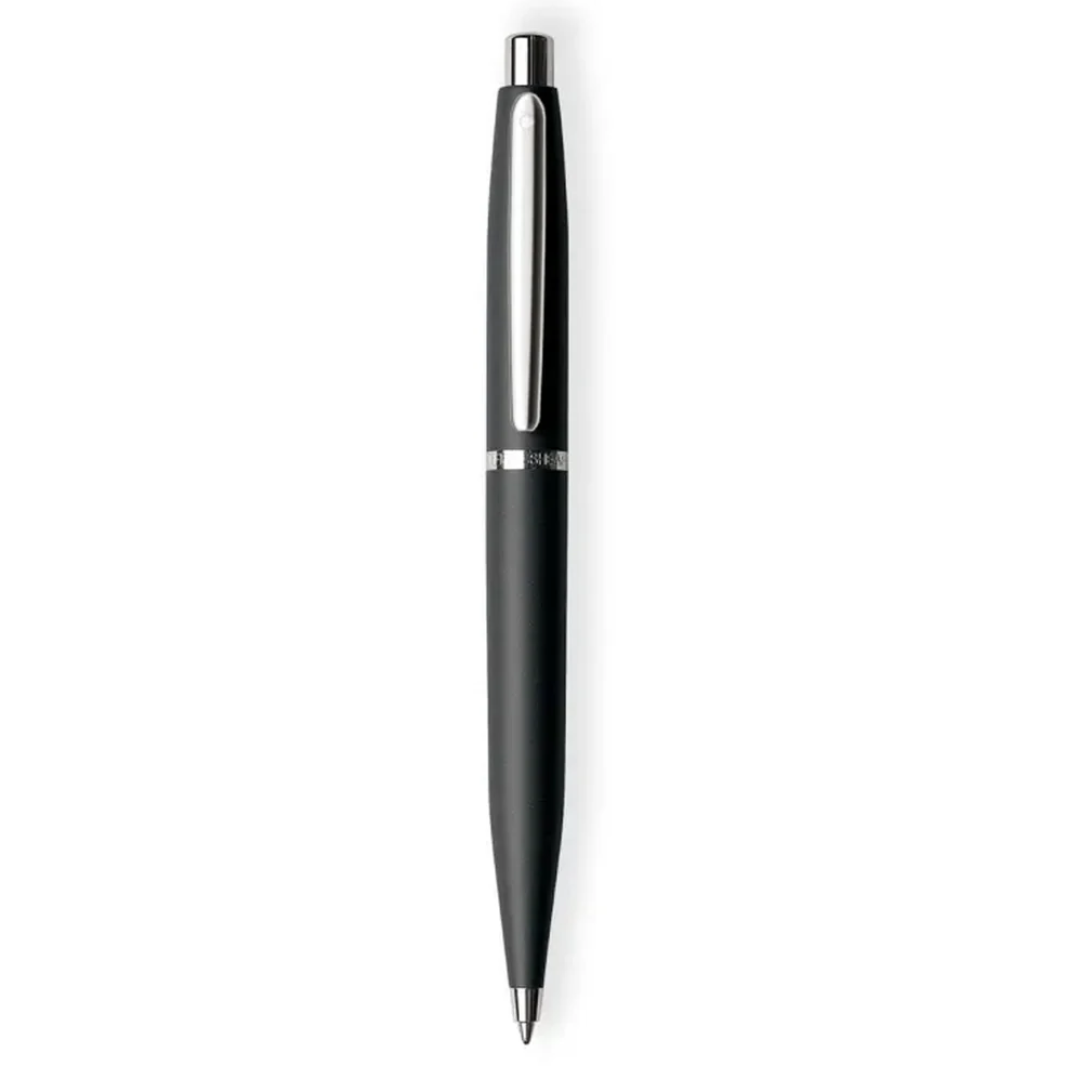 Sheaffer VFM E9405 Matte Black CT Ballpoint Pen with A6 Notebook Gift Set