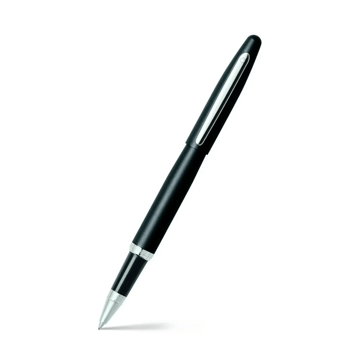 Sheaffer VFM E9405 Matte Black CT Rollerball Pen with A6 Notebook Gift Set — Sheaffer rollerball pen — fluid gel ink writing instrument, at Cityluxe Singapore