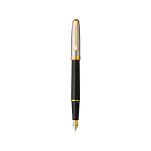 Sheaffer Prelude 블랙 오닉스 래커 배럴 및 체이스드 팔라듐 캡 만년필