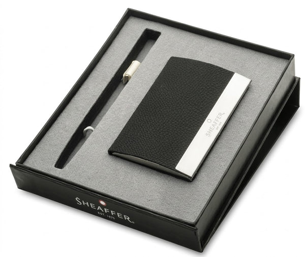 Sheaffer Gift Box (No Pen) With Business Card Holder — Sheaffer card holder — premium stationery and lifestyle, at Cityluxe Singapore