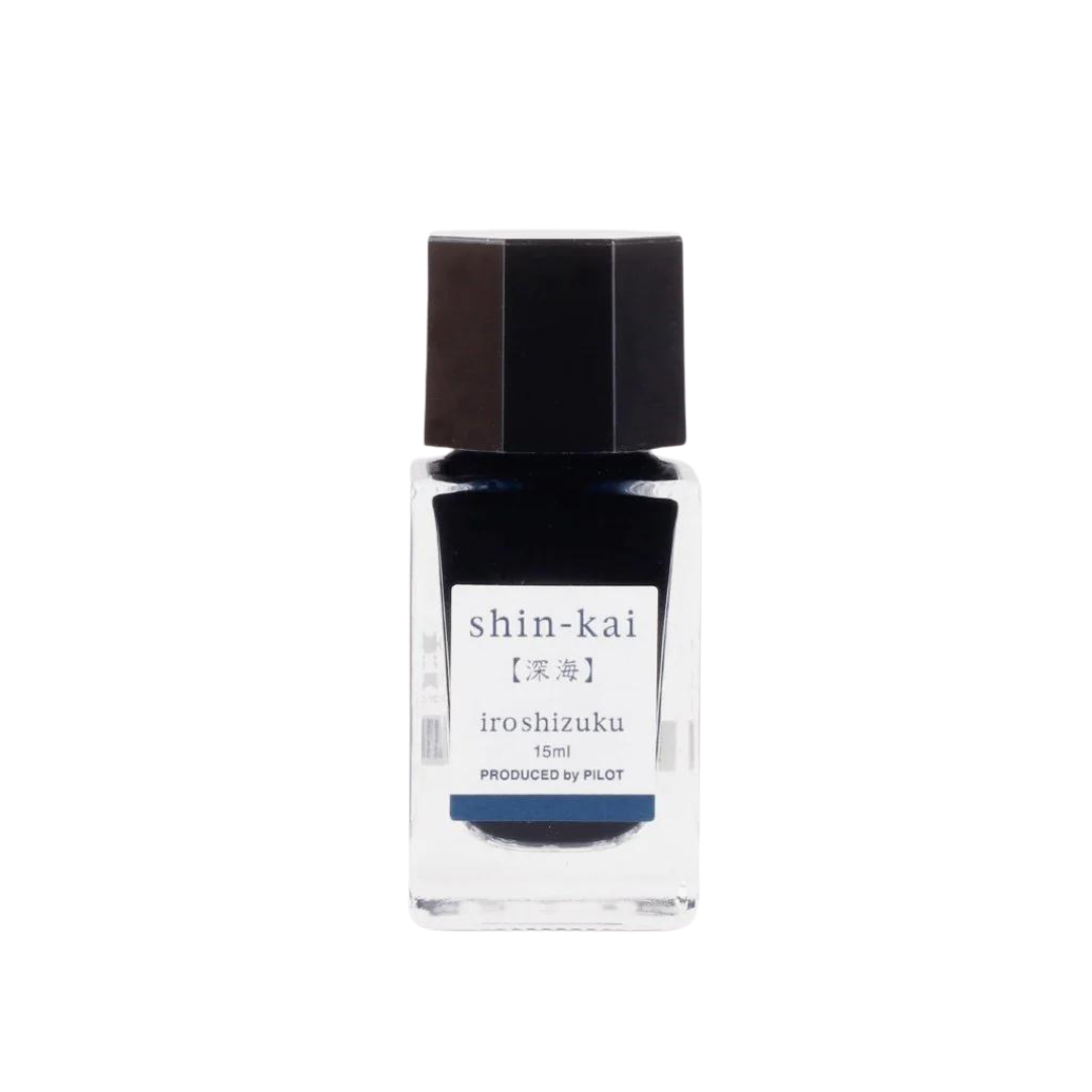 Pilot Iroshizuku 15ml Ink Bottle - Shin-kai (Blue Grey)