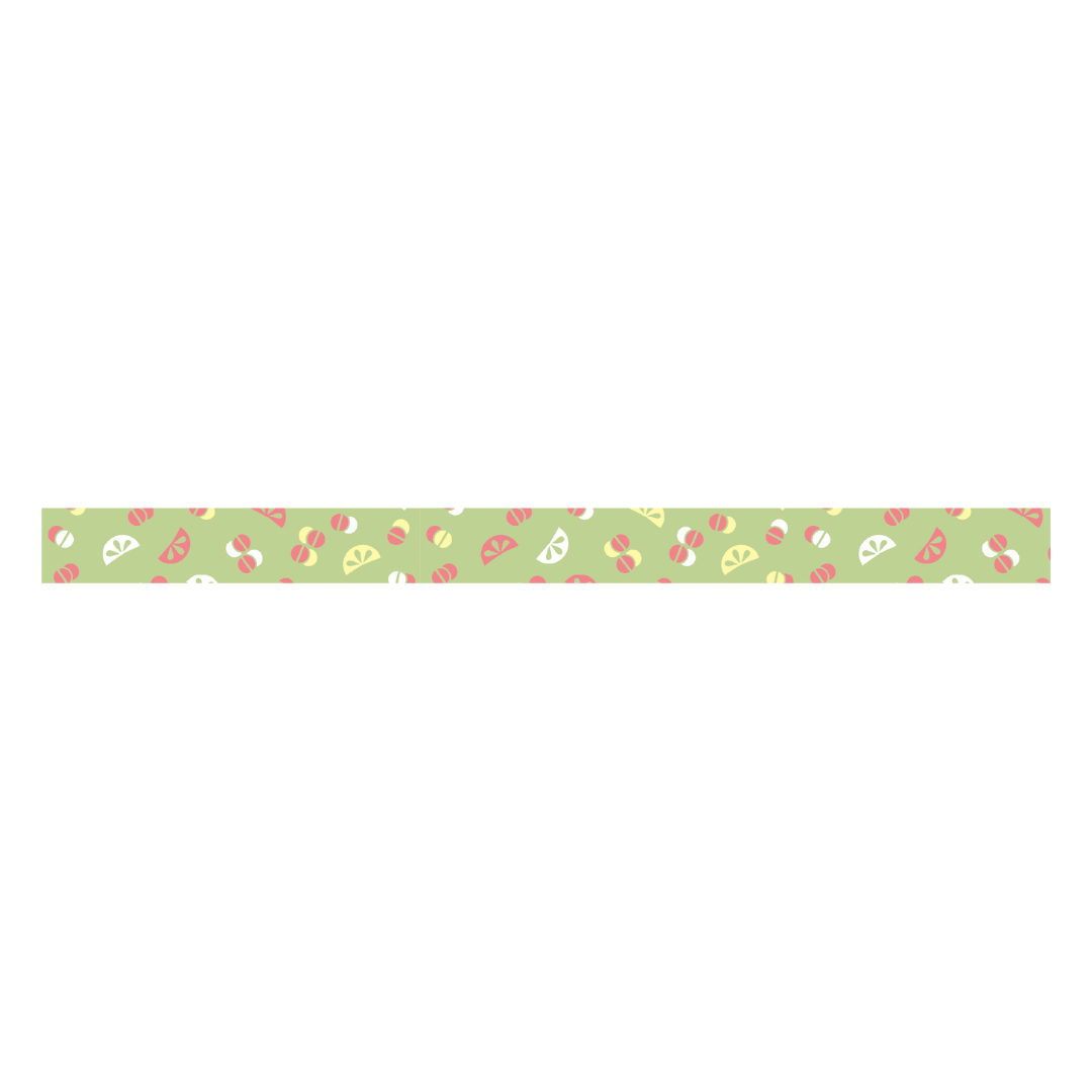 MT 1P Kamoi Retro Design Washi Tape - Small Pattern