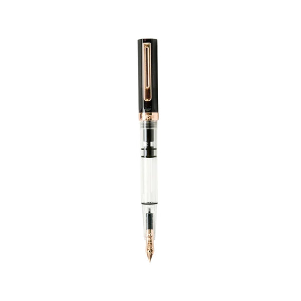 Load image into Gallery viewer, TWSBI ECO Fountain Pen - Smoke with Rose Gold Trim
