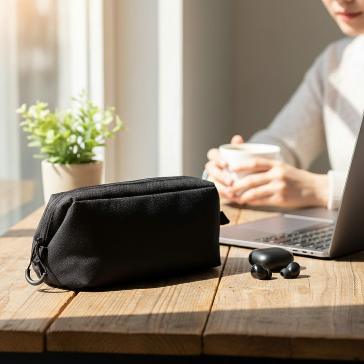 nähe Soft Gadget Pouch L - Black