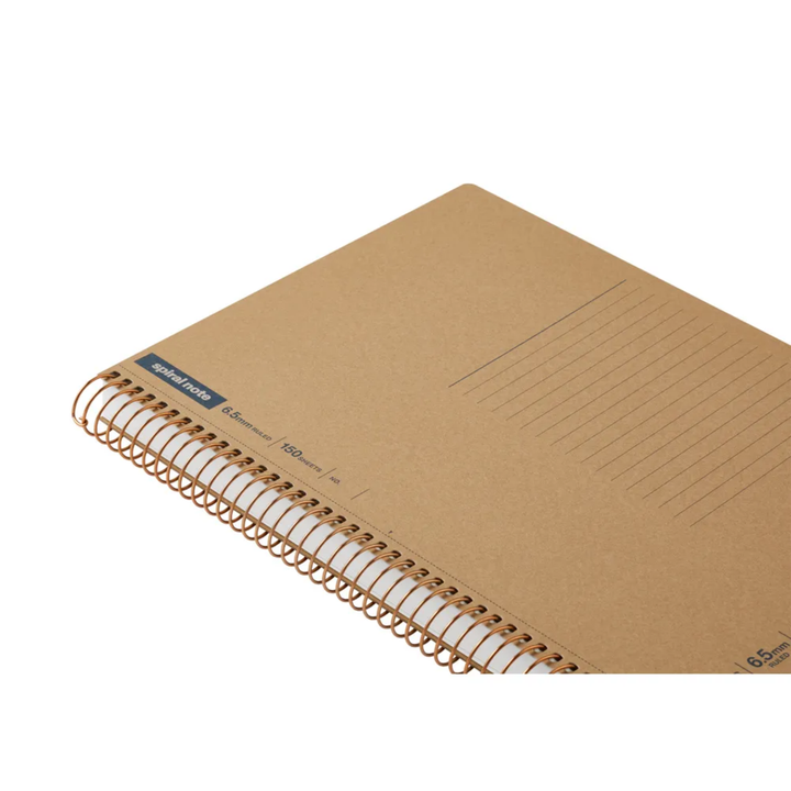 Maruman B5 Spiral Note BASIC 6.5mm 150 Sheets — with packaging
