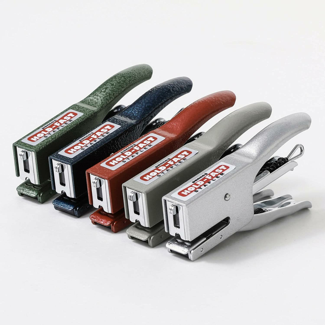 Penco Stapler Navy — with packaging