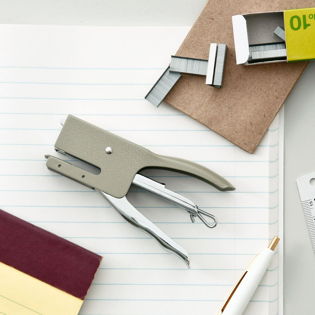 Penco Stapler Navy — side view